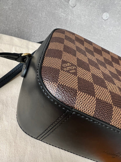 Louis Vuitton Santa Monica Damier Ebene and Black