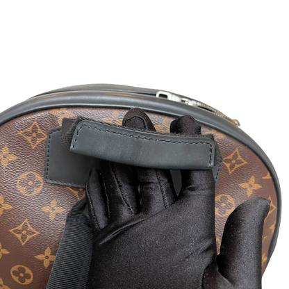 Louis-Vuitton Josh Damier Monogram Backpack Brown SHW
