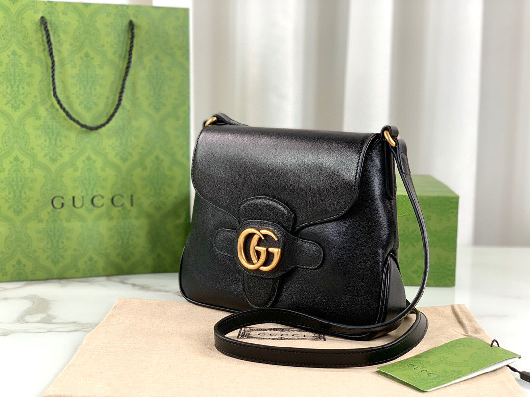 Gucci Small Messenger  Bag With Double G