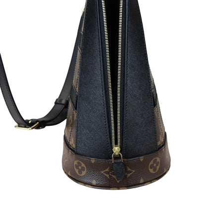 Louis-Vuitton Monogram Tressage MM GHW