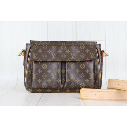 Rank A ｜LV Monogram Viva Cite GM Shoulder Bag｜071819