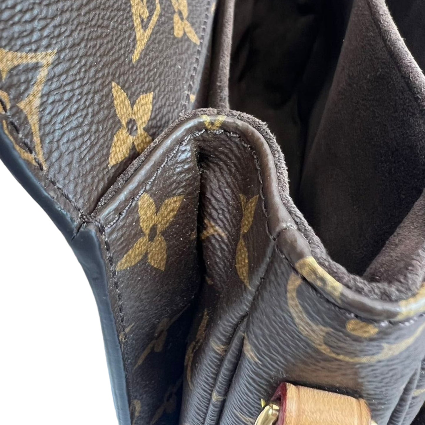 Louis-Vuitton Monogram Classic Pochette Métis GHW