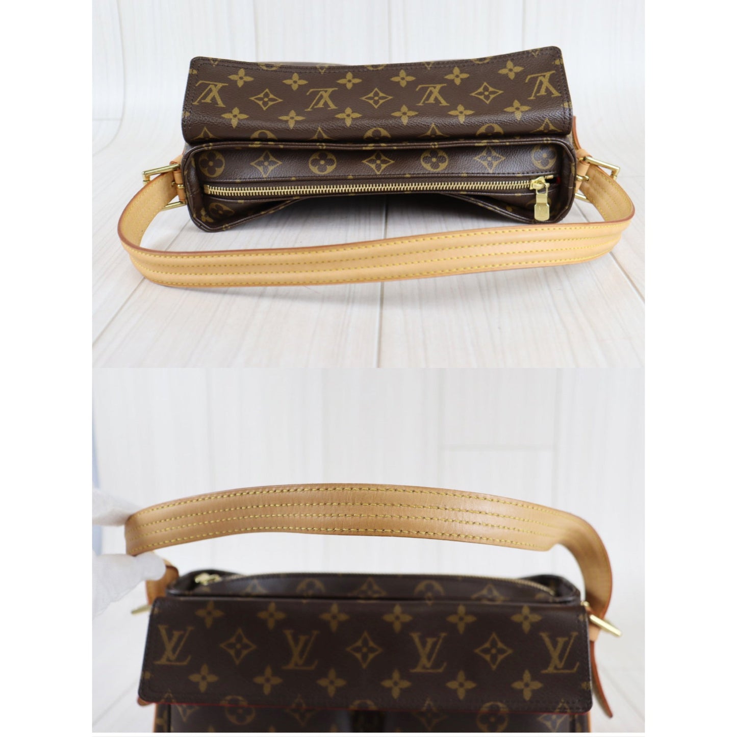 Rank A ｜LV Monogram Viva Cite MM Shoulder Bag｜080302