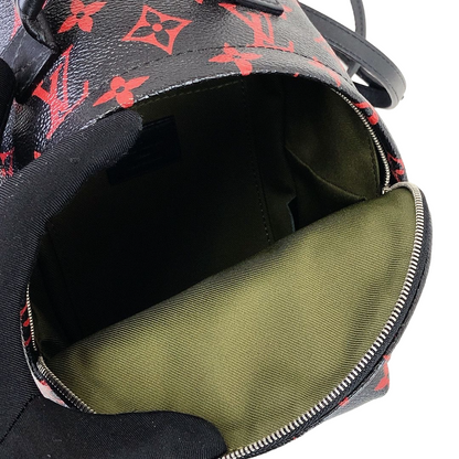 Louis-Vuitton Mini Palm Springs Infrarouge Canvas GHW