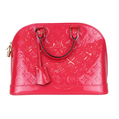 Louis-Vuitton Alma Vernis Monogram PM GHW