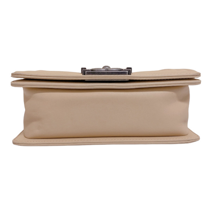 Boy Bag Small Lambskin Beige RHW