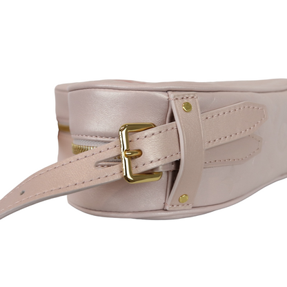 Louis-Vuitton Embossed Leather Sac Coeur Pink GHW
