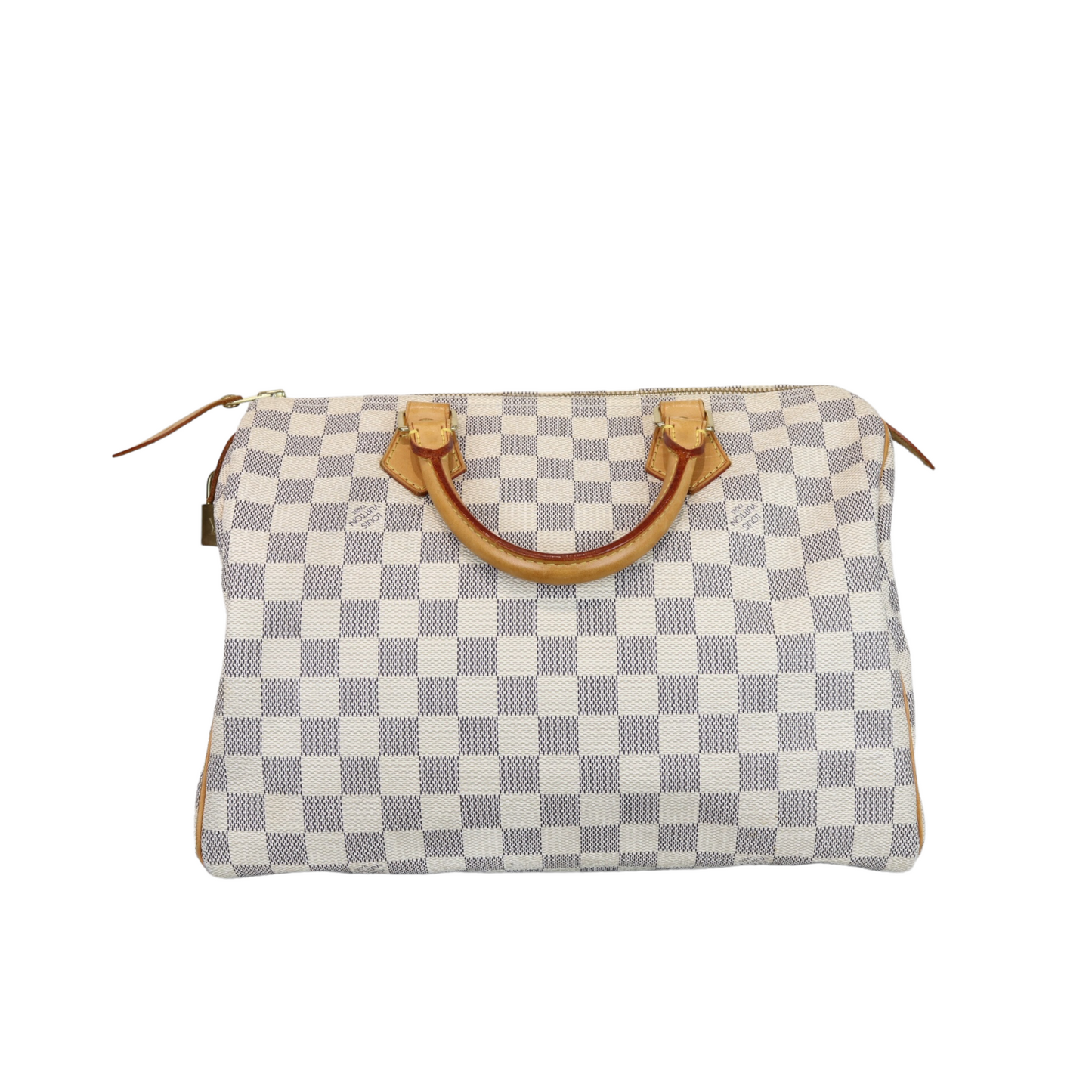 Louis-Vuitton Speedy 30 Damier Azur Canvas GHW