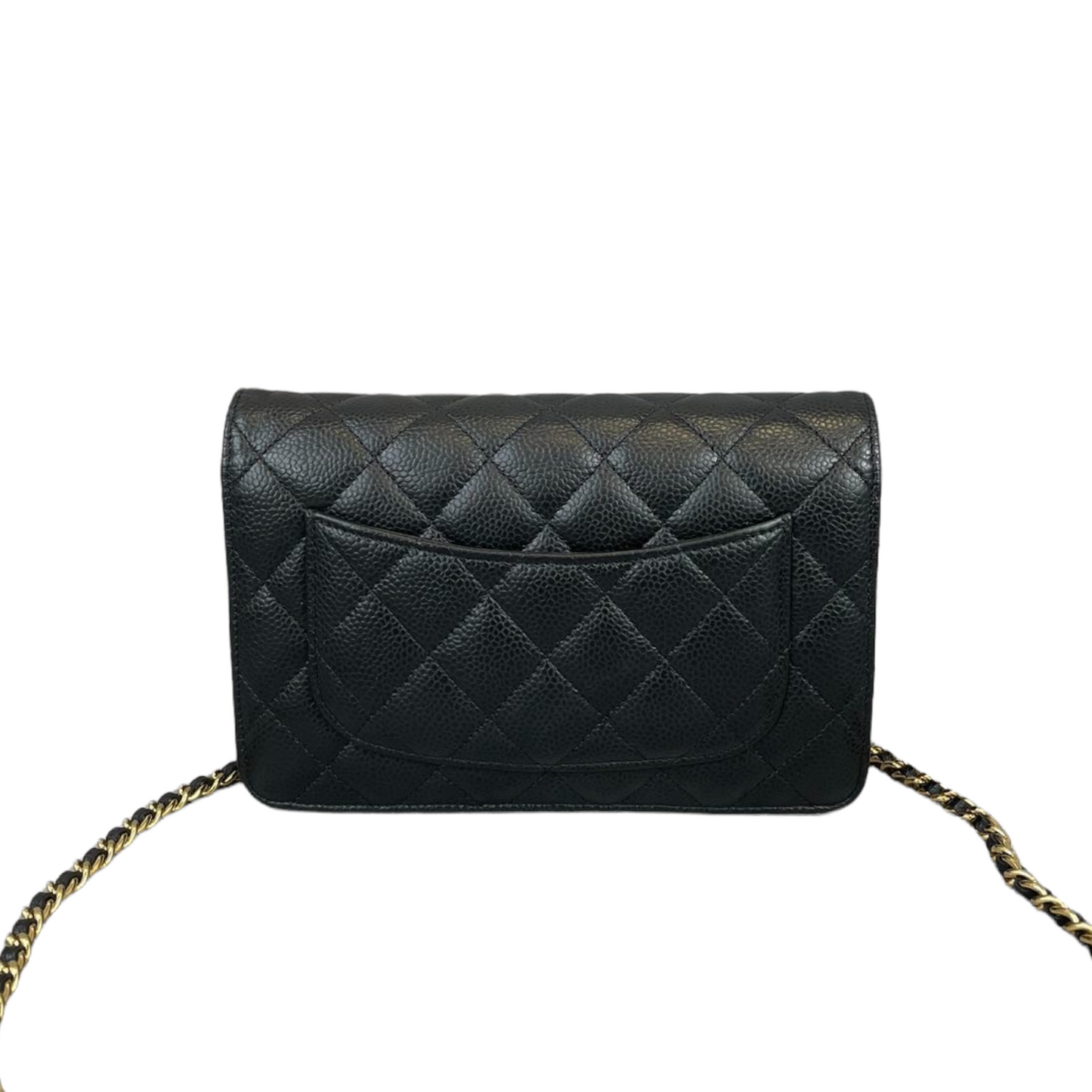 WOC Quilted Caviar Black GHW