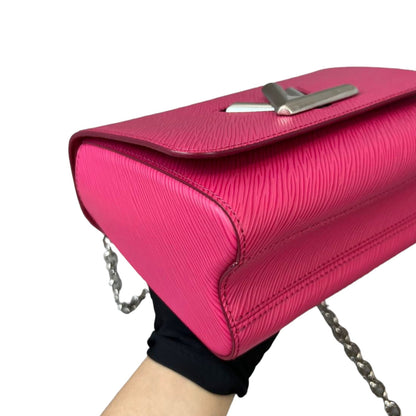 Louis-Vuitton Twist Lock Epi Leather MM Pink GHW