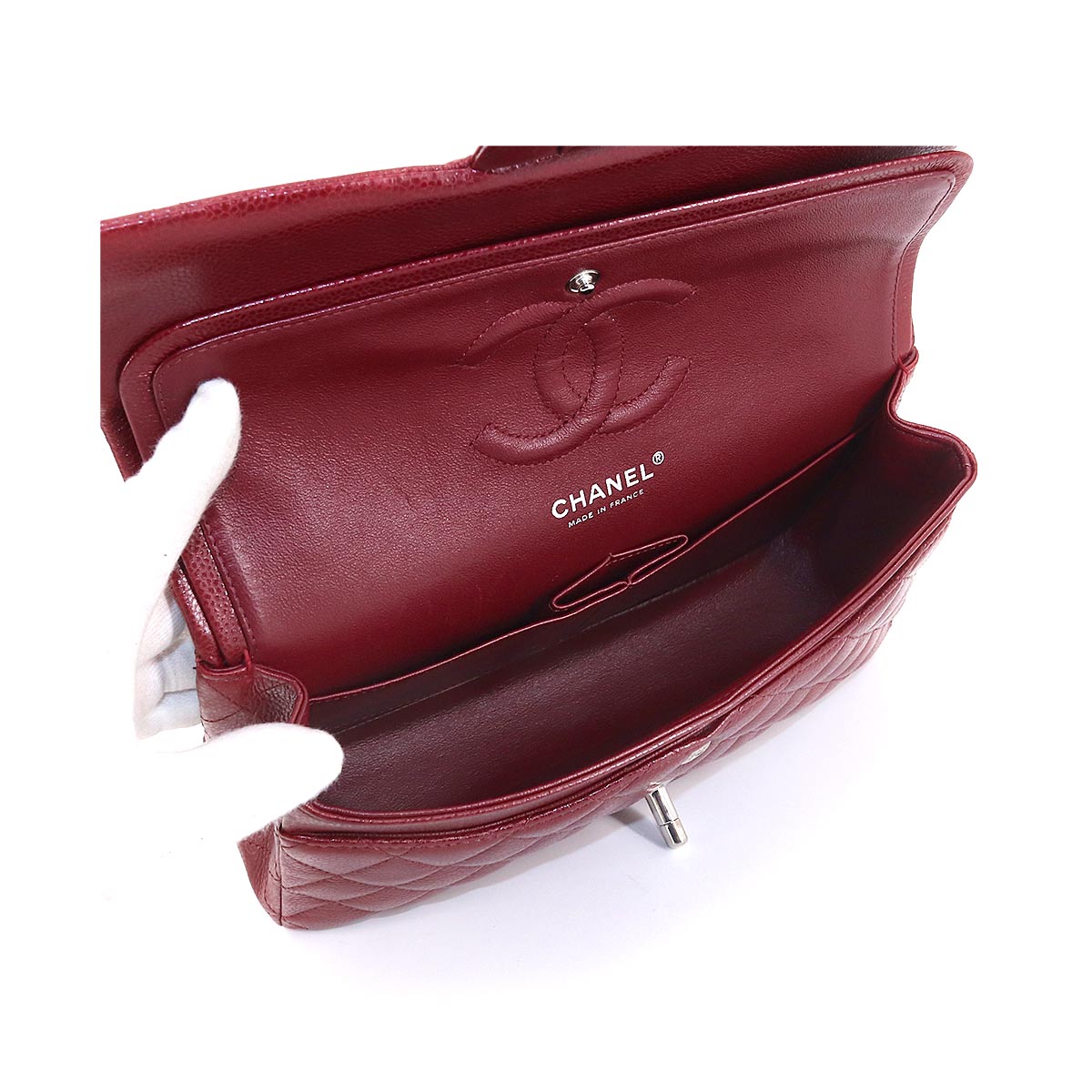 Chanel Timeless Classic Red Bag