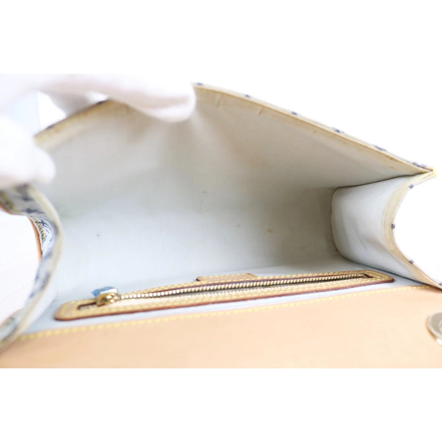Rank AB ｜ LV Camille Blue Monogram Mini Canvas Shoulder Bag ｜030116