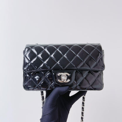 Mini Rectangle Flap Black