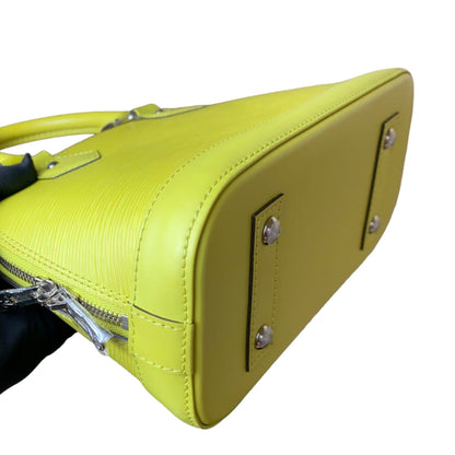 Louis-Vuitton Alma BB Epi Yellow SHW
