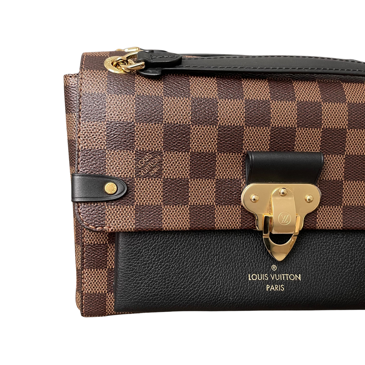Louis-Vuitton Vavin PM Damier Ebene Black GHW