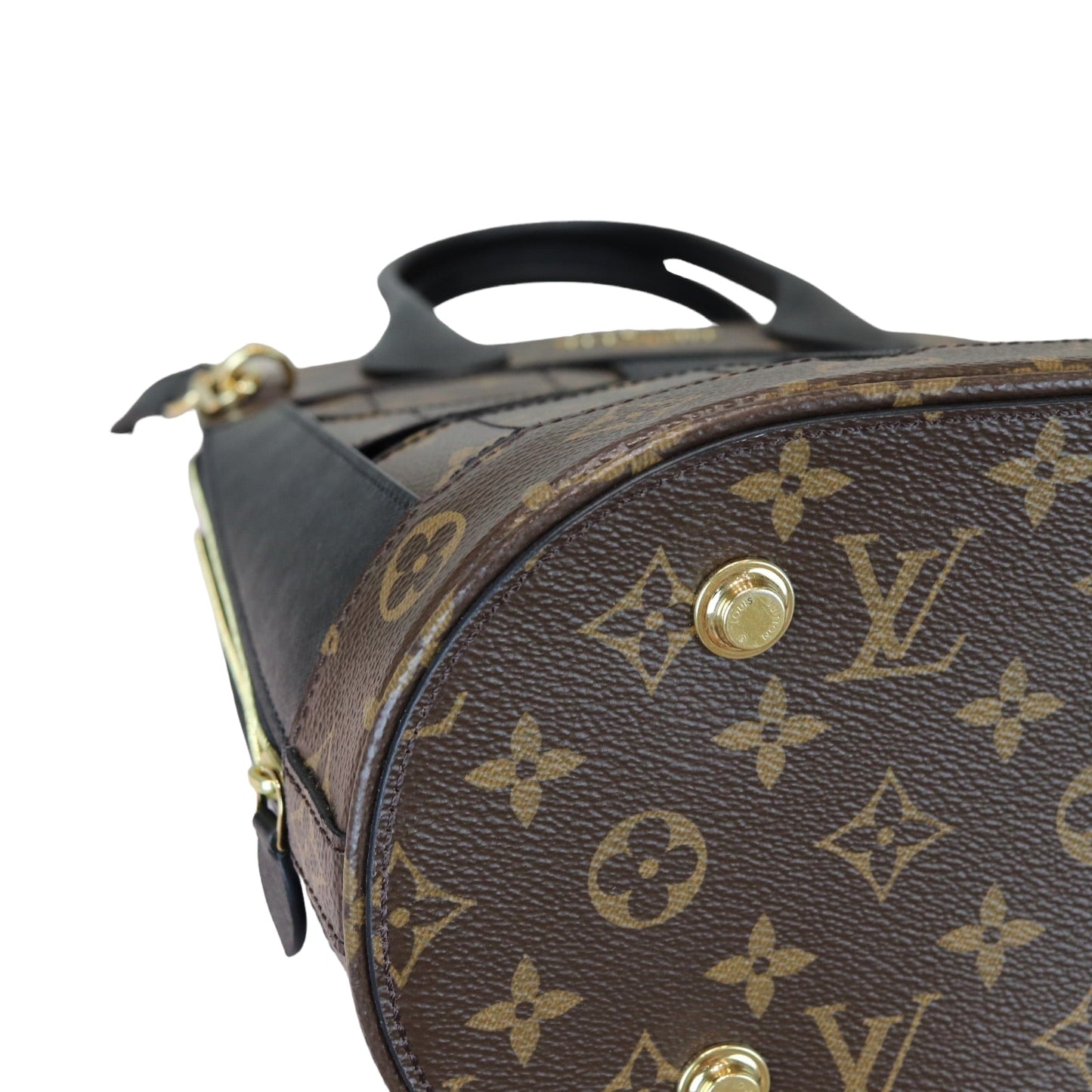 Louis-Vuitton Monogram Tressage MM GHW