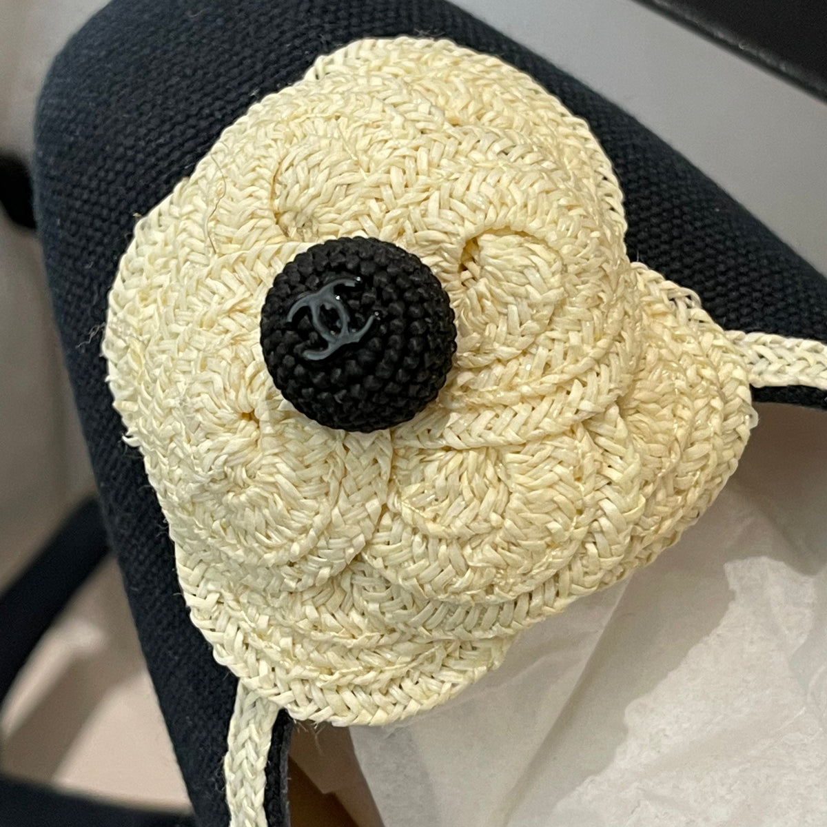 Pumps Floral CC Embellishment Black 39.5