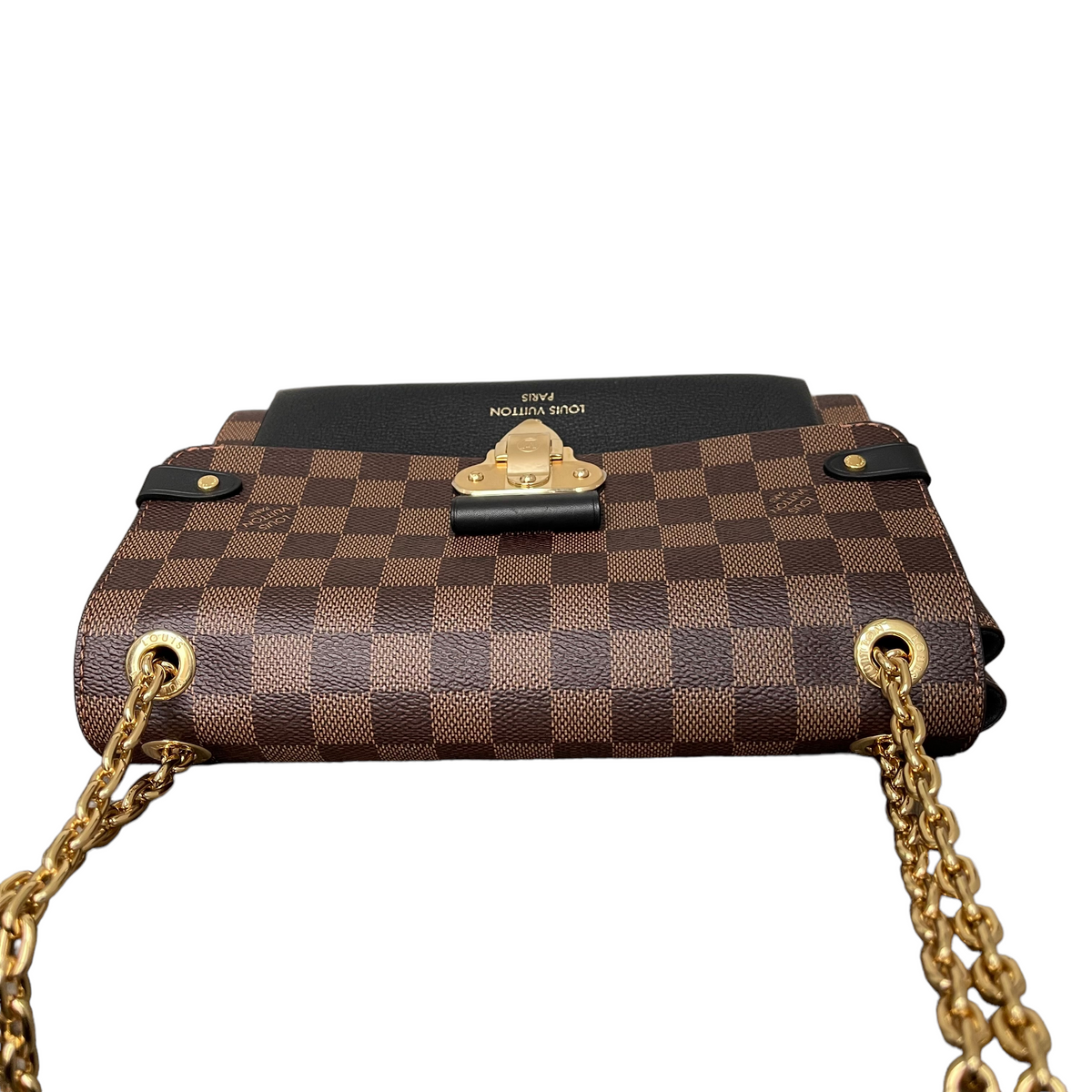 Louis-Vuitton Vavin PM Damier Ebene Black GHW