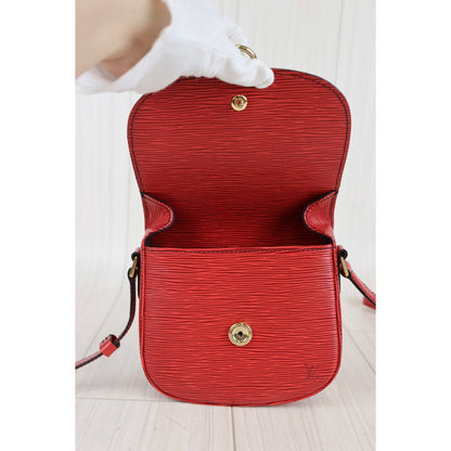 Rank A ｜ LV Epi Saint Cloud PM Shoulder Bag ｜082305