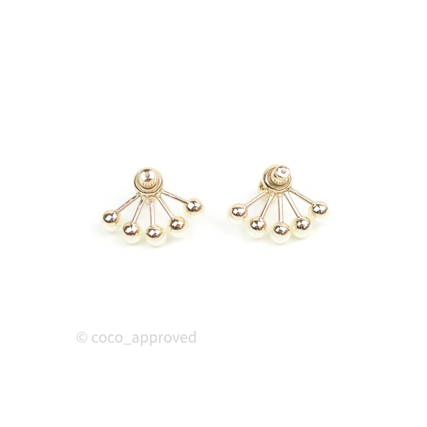 Christian Dior Pearl La Peite Tribale Earrings