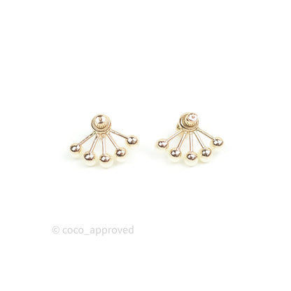 Christian Dior Pearl La Peite Tribale Earrings