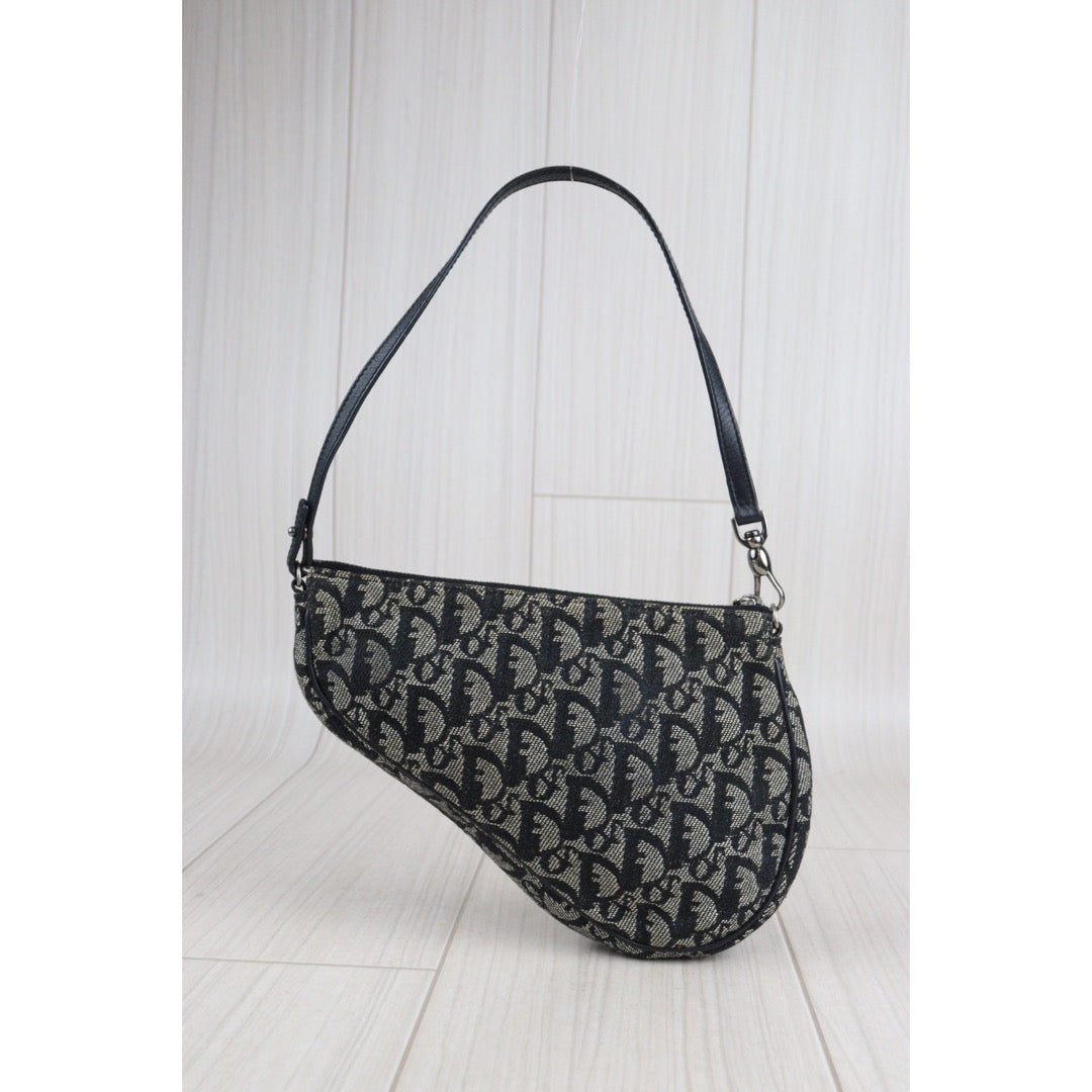 Rank AB ｜ Dior Trotter Saddle Clutch Hand Pouch ｜23072005