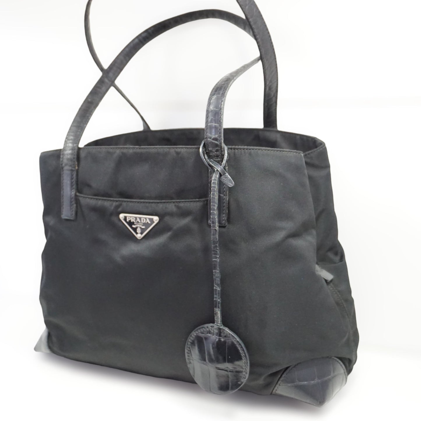 Prada Sort Skuldertaske