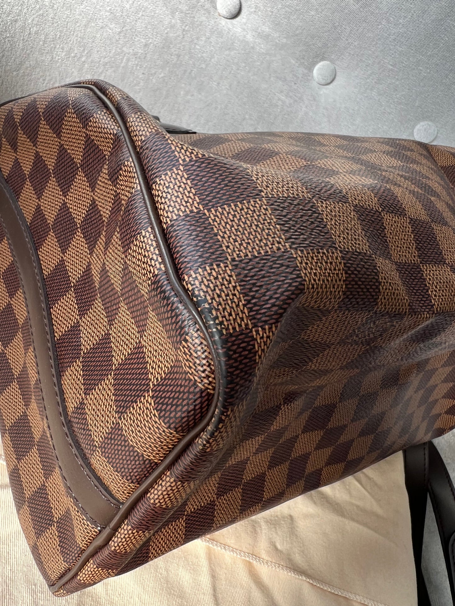 Louis Vuitton Speedy Bandouliere 30 Damier Ebene (RRP £1470)