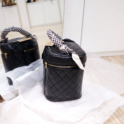 Chanel vintage coco lambskin wash handbag