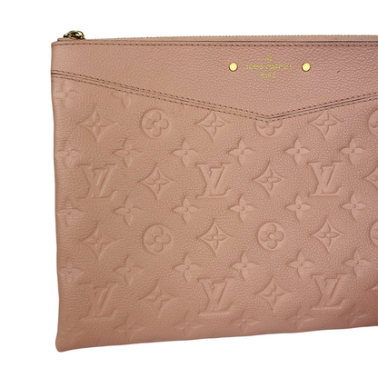 Louis-Vuitton Empreinte Daily Pouch Rose Poudre