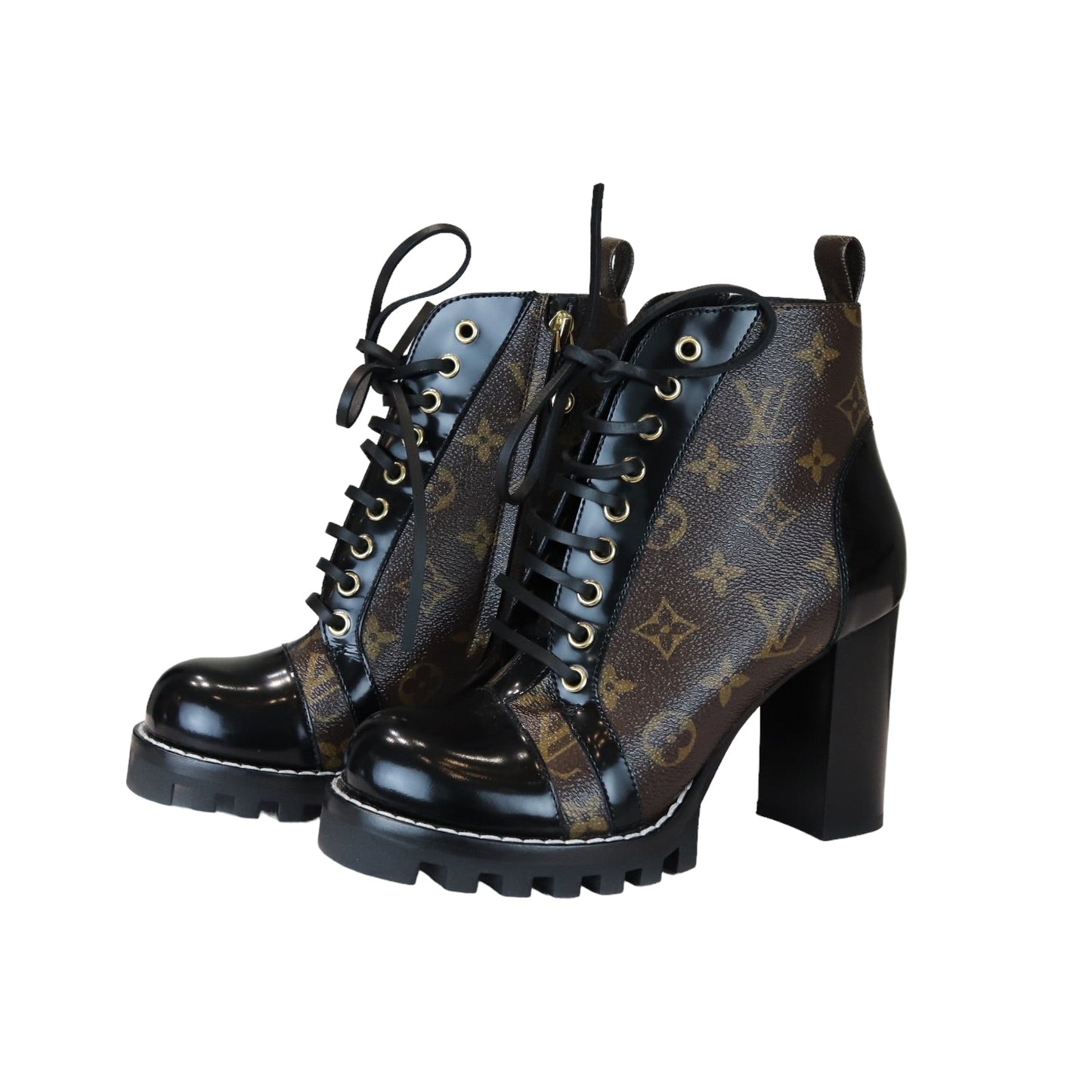 Louis-Vuitton Star Trail Ankle Boots 37.5