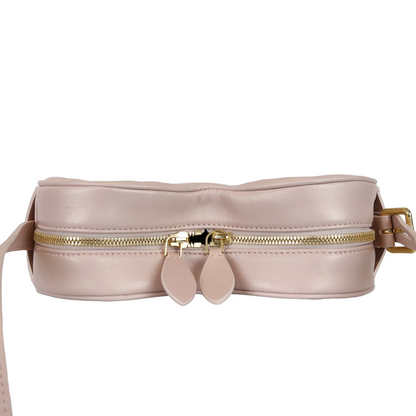 Louis-Vuitton Embossed Leather Sac Coeur Pink GHW