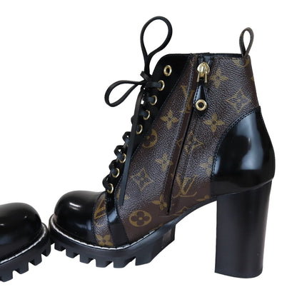 Louis-Vuitton Star Trail Ankle Boots 37.5