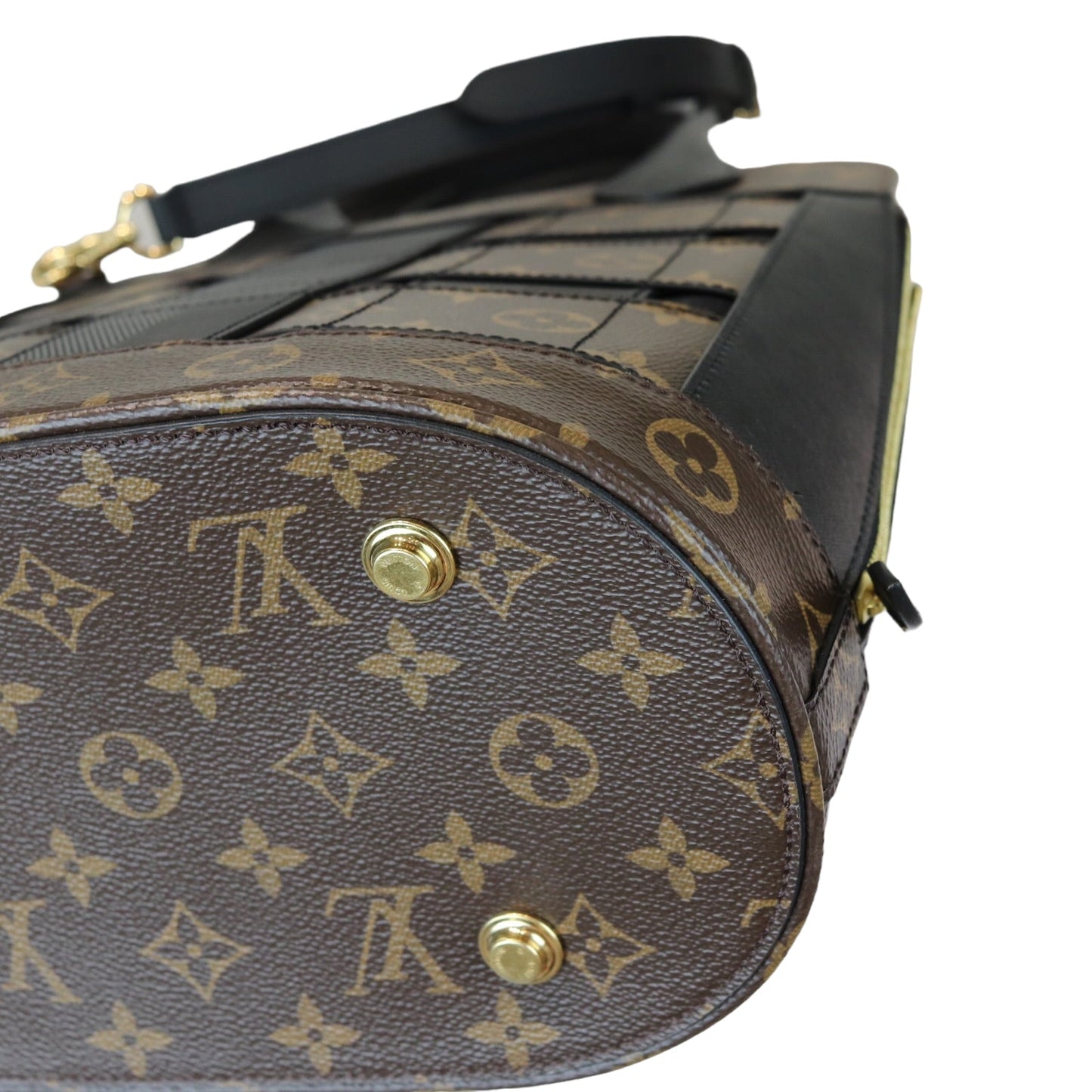 Louis-Vuitton Monogram Tressage MM GHW