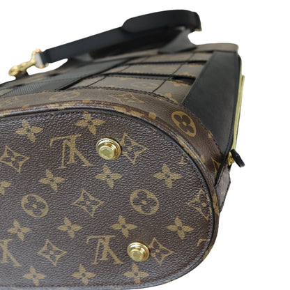 Louis-Vuitton Monogram Tressage MM GHW