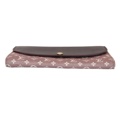 Louis-Vuitton Mini lin long Wallet
