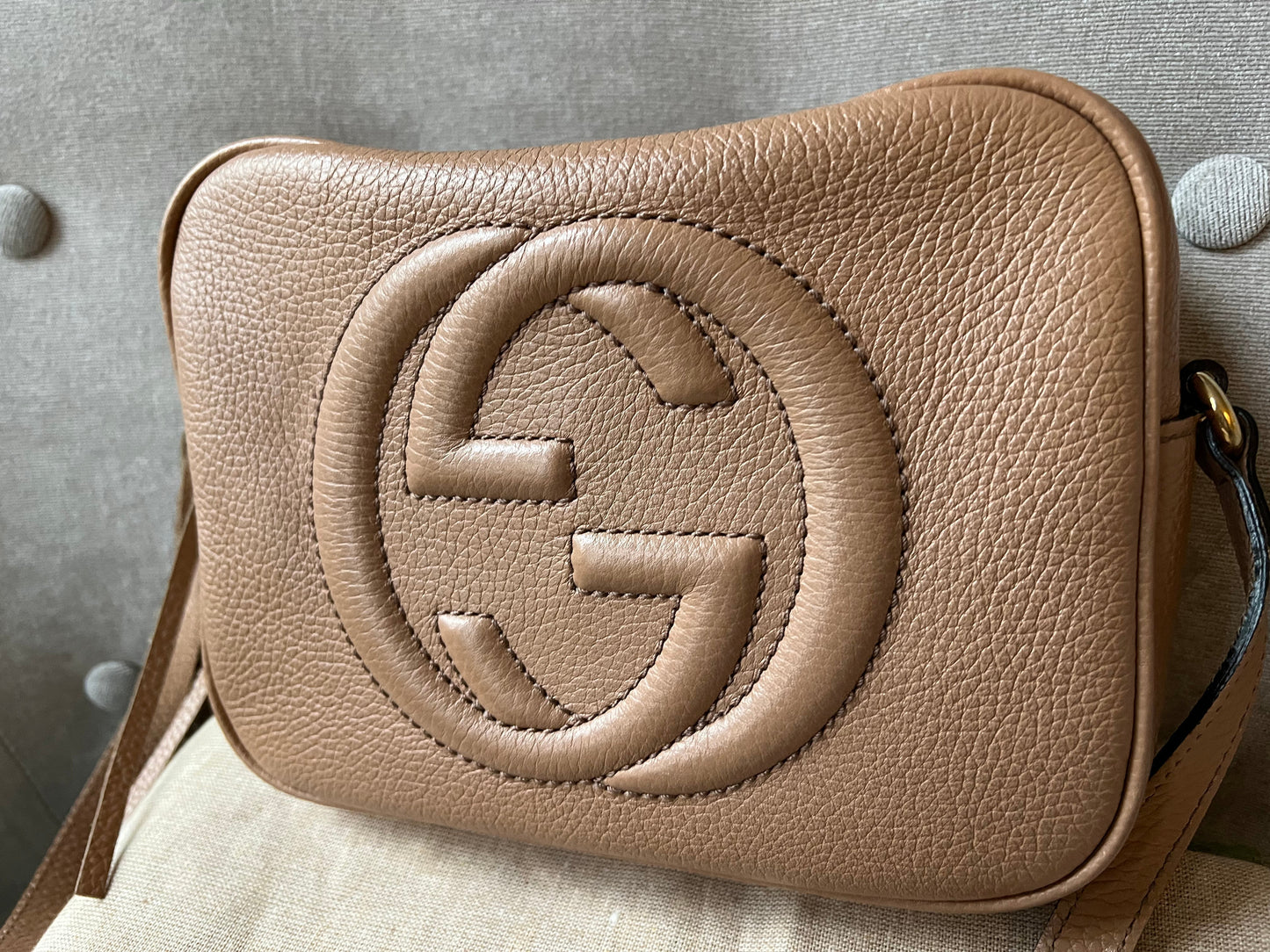 Gucci Rose Beige Soho Disco (RRP £1050)