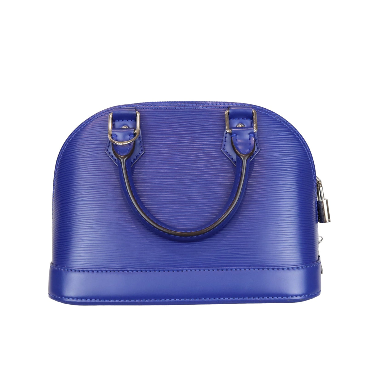 Louis-Vuitton Alma BB Epi Blue SHW