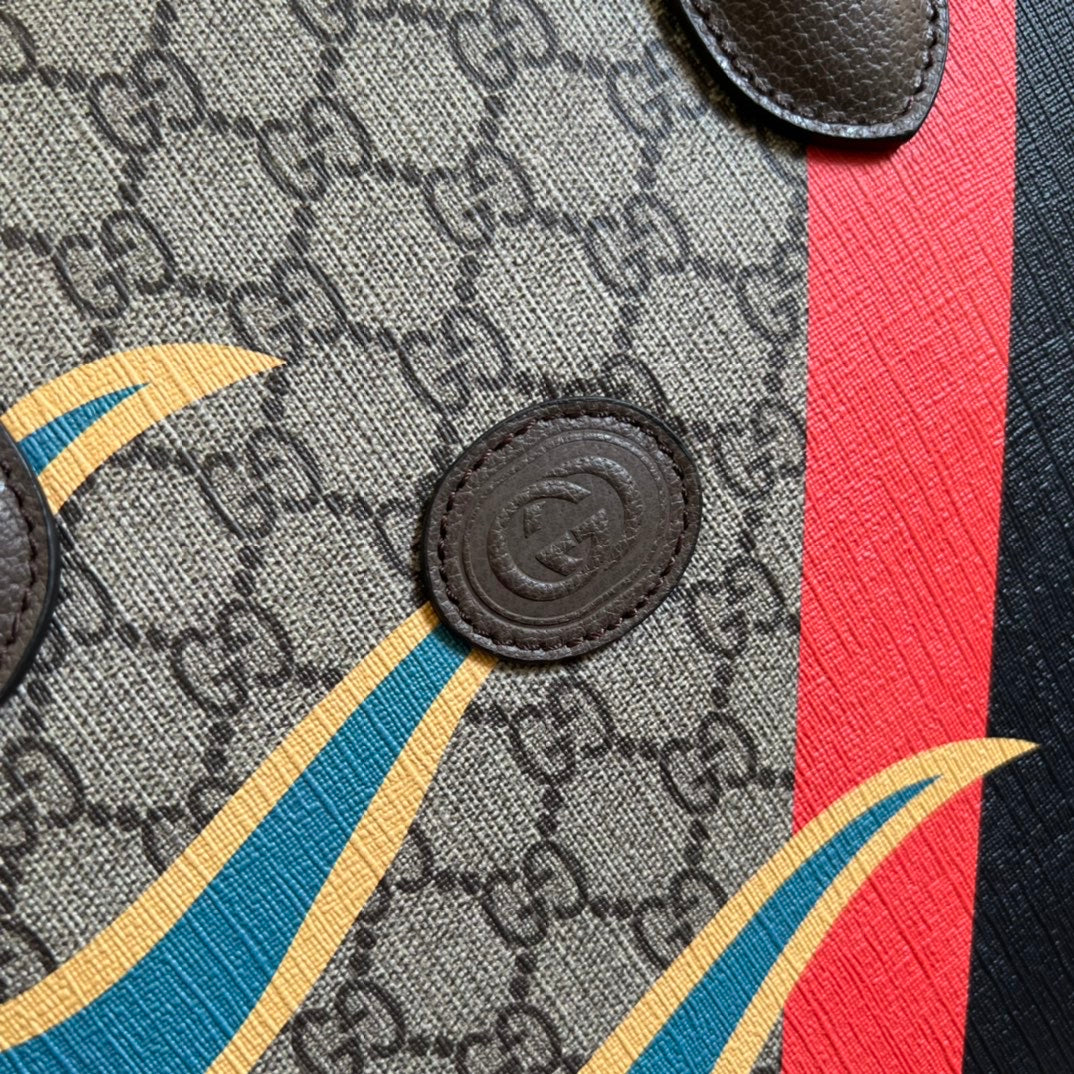 Gucci Medium Tote Bag With Geometric Print