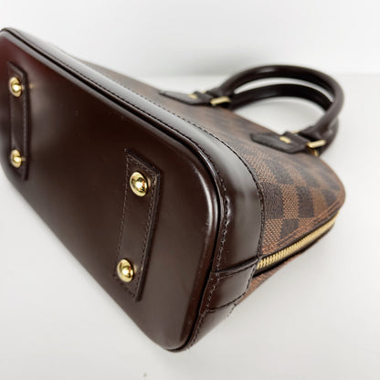 Louis-Vuitton Alma BB Damier Brown GHW