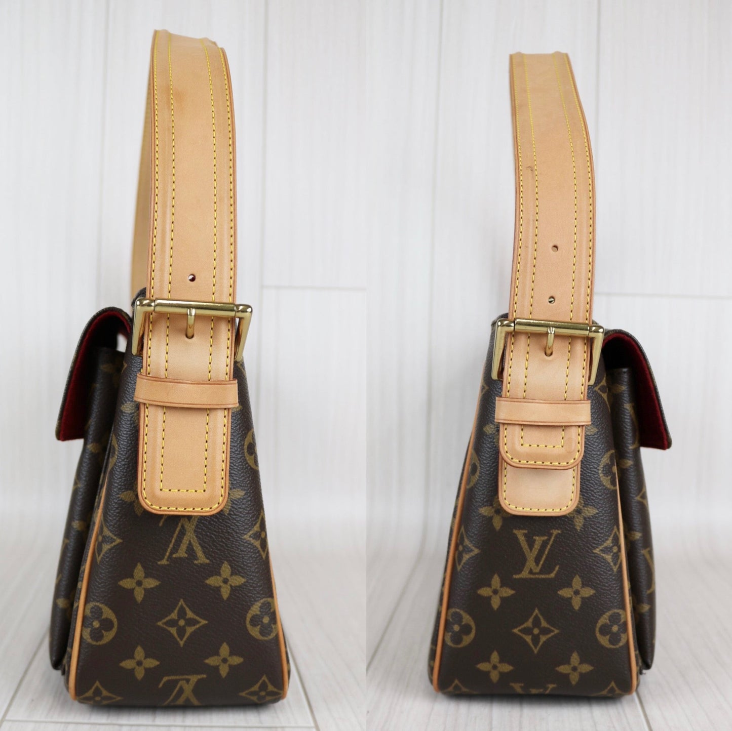 Rank A ｜LV Monogram Viva Cite GM Shoulder Bag｜062707