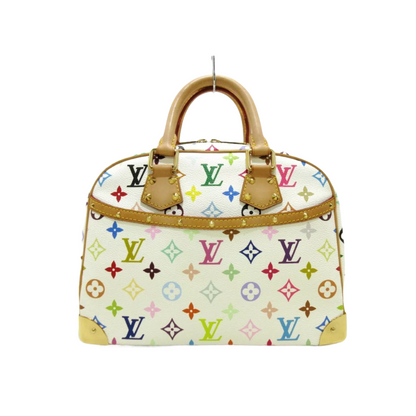 Louis-Vuitton Monogram Multicolore Trouville White
