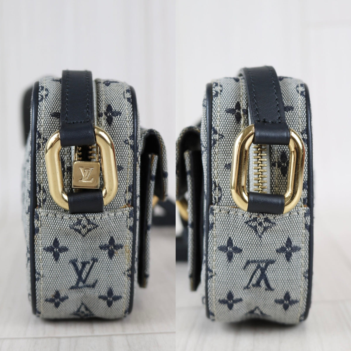 Rank A ｜ LV Monogram Denim Shoulderbag｜060805