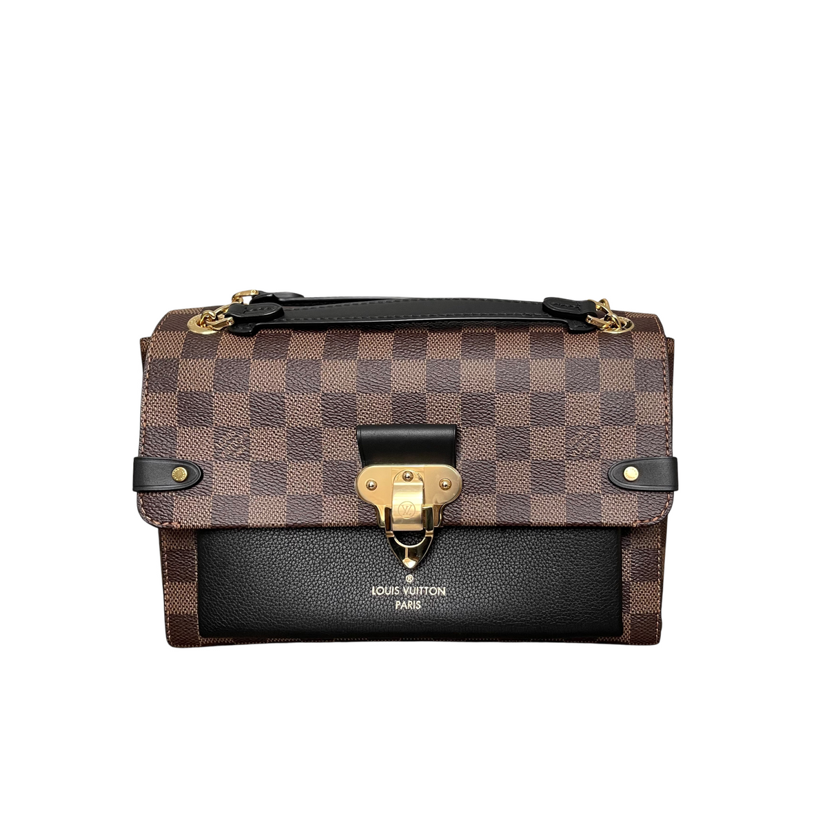 Louis-Vuitton Vavin PM Damier Ebene Black GHW
