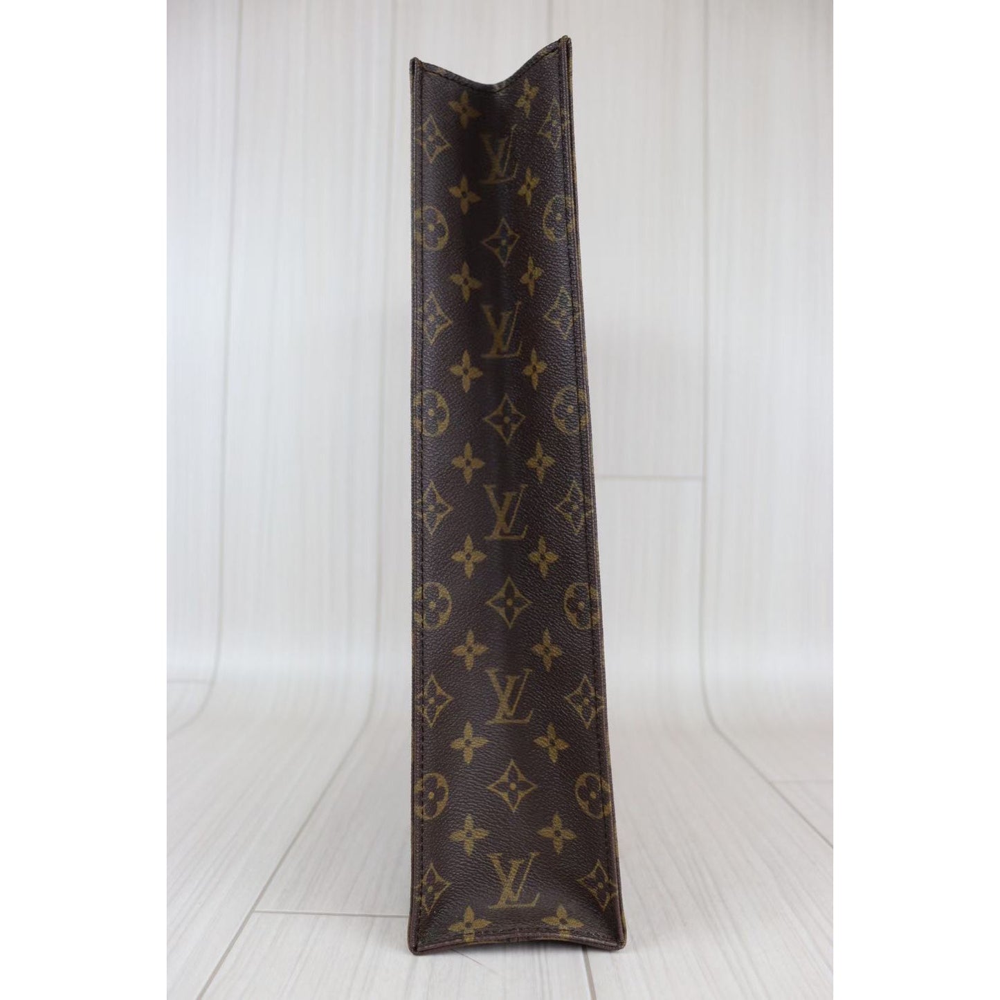 Rank A ｜ LV Monogram Sac Plat Tote Bag ｜073013