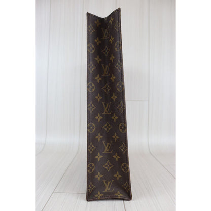 Rank A ｜ LV Monogram Sac Plat Tote Bag ｜073013