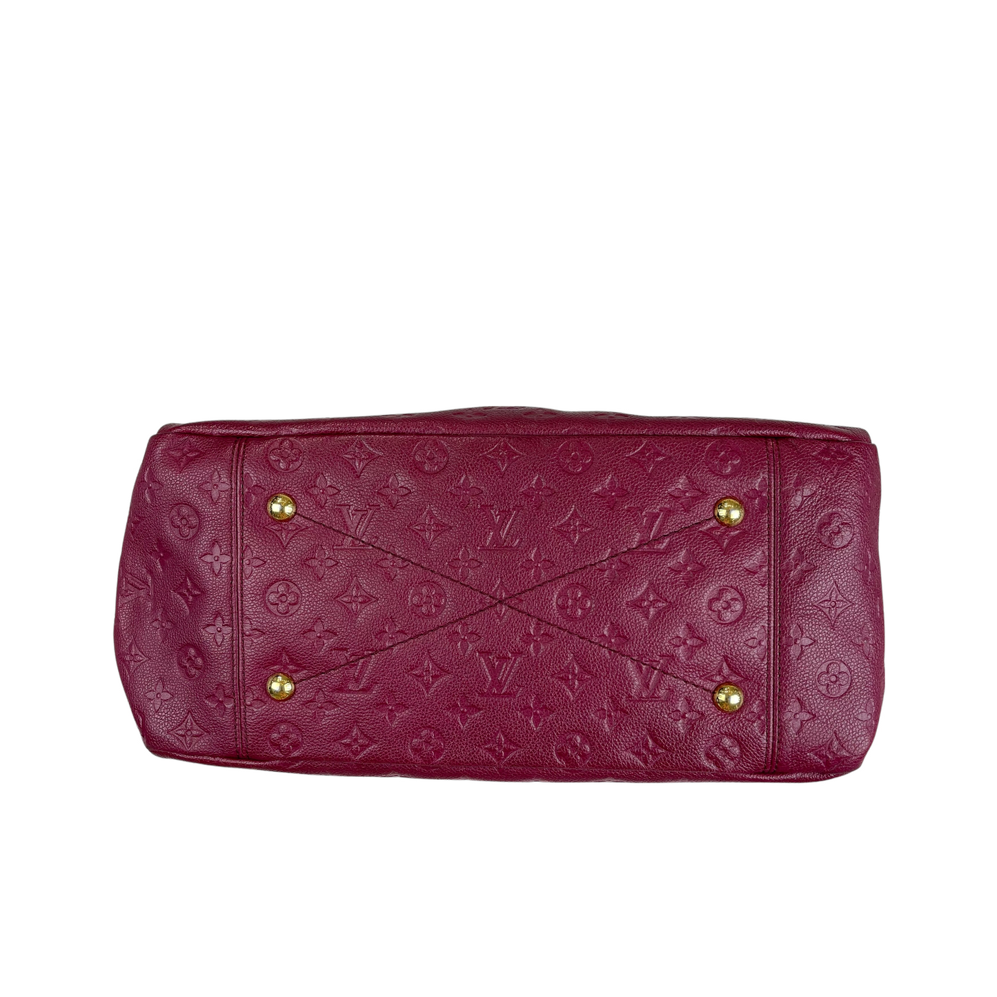 Louis-Vuitton Artsy MM Empreinte Burgundy GHW