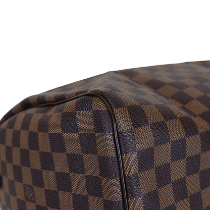 Louis-Vuitton Damier Ebene Speedy 30 Brown GHW