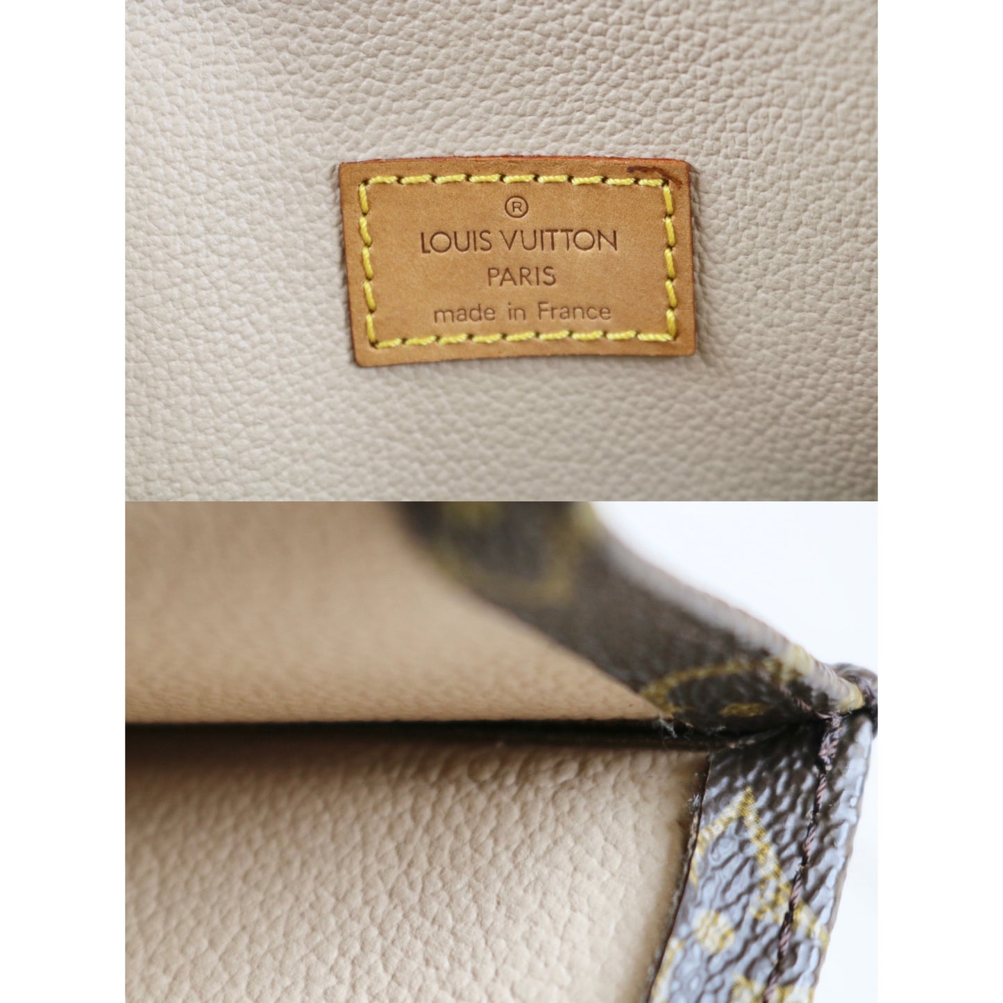 Rank A ｜ LV Monogram Sac Plat Tote Bag ｜ 061302