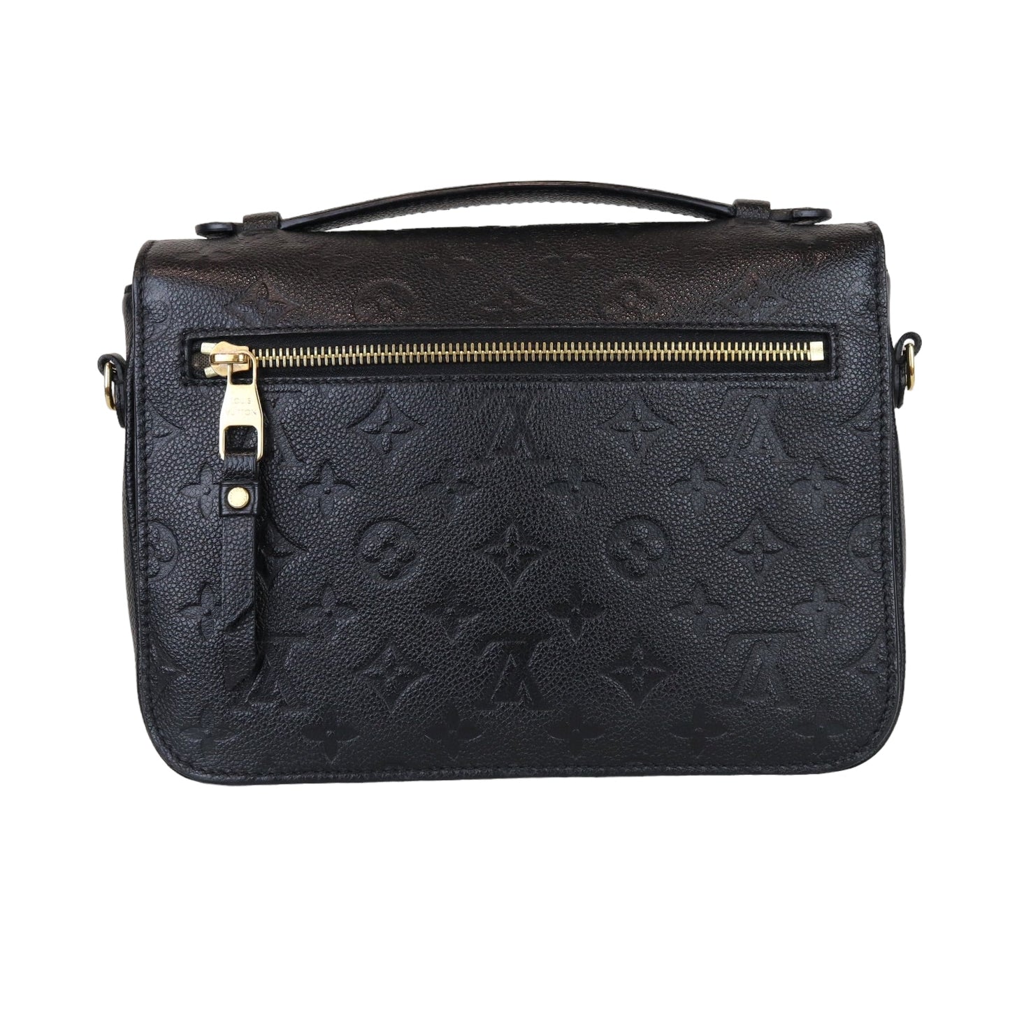 Louis-Vuitton Monogram Empreinte Pochette Metis Black GHW